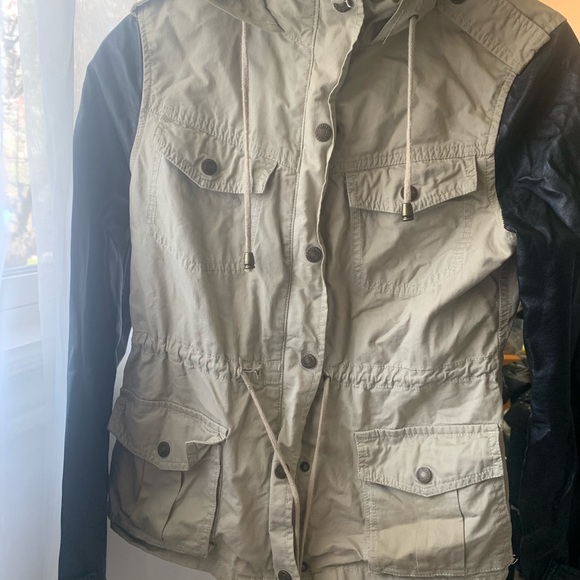 Leather/cargo jacket - Picture 12 of 12